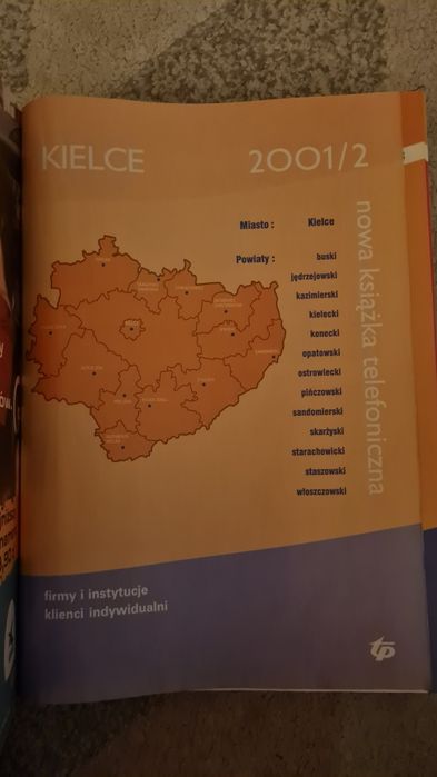Książka telefoniczna Kielce