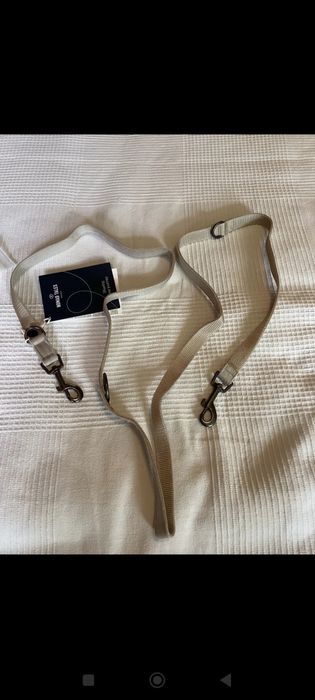 Sprzedam smycz dla psa Nomad Tales BLUSH szara plusz 200cm