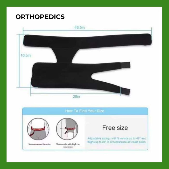 БАНДАЖ фіксатор стегна для відновлення м'язів ортез кульшового суглоба