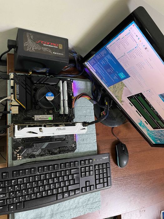 Материнская плата ASUS TUF GAMING Z490-PLUS WiFi s1200 DDR4