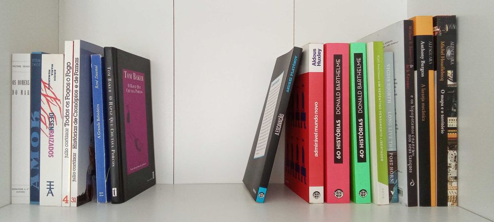 Livros (+ de 300) de ficção portuguesa e estrangeira