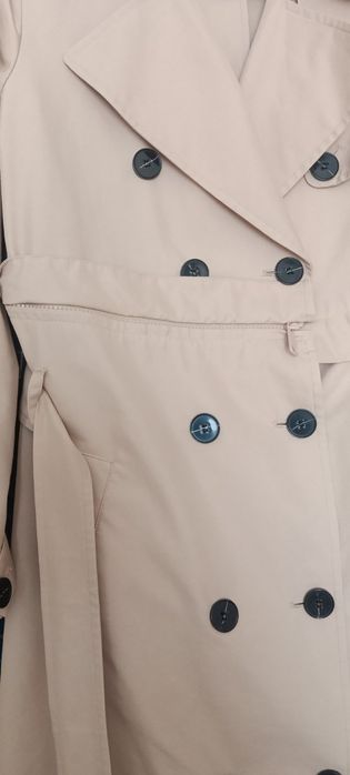 Плащ, тренч бежевий, новий жіночий 36