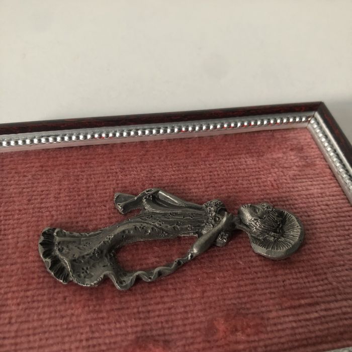 Пано картинка бархат олово вінтаж