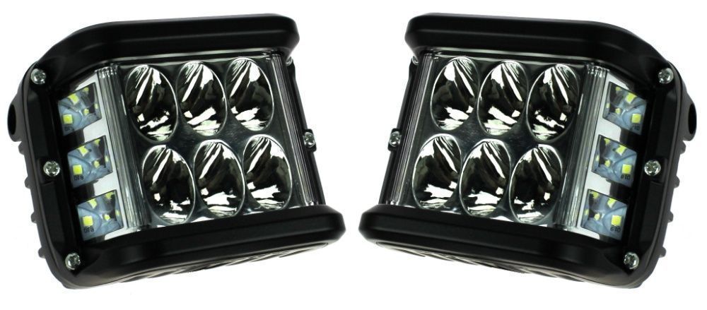 Lampa robocza 2szt 2x 12LED 36W Doświetlanie zakrętów