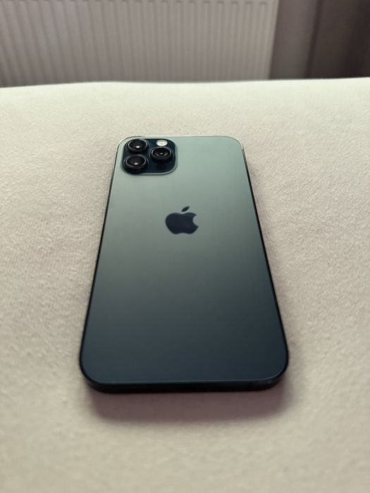 iPhone 12 Pro 256GB Pacific Blue - IDEALNY stan, zero rys, bateria 81%