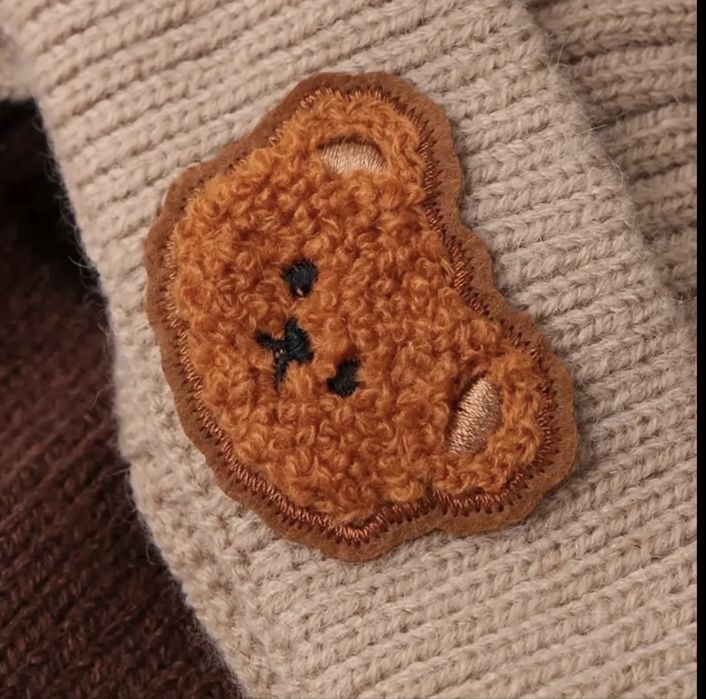 Вʼязані шапочки для немовлят на зиму