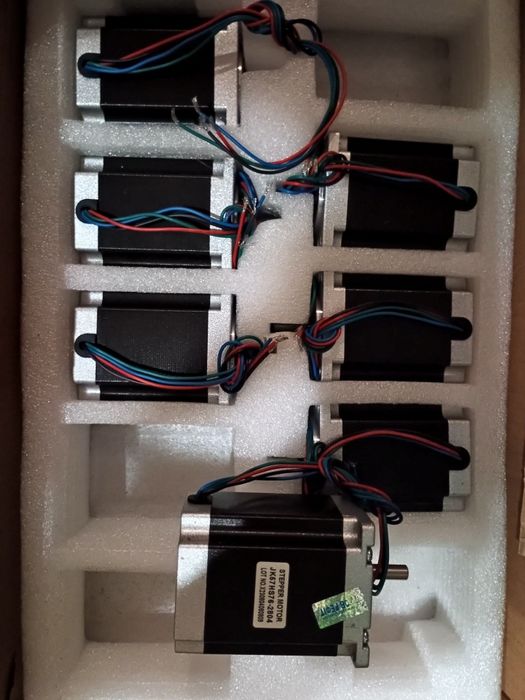 Шаговый двигатель jk57 hs76-2804