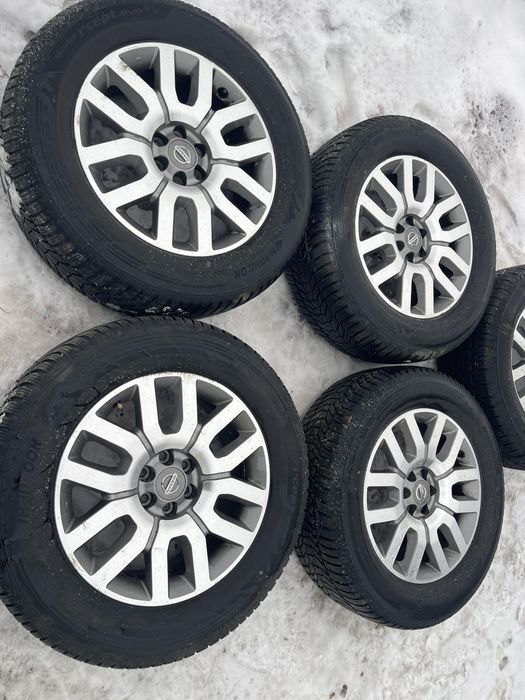 Диски R18 6*114.3 Nissan +шини 255/60