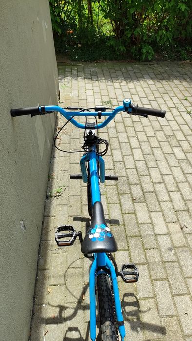 Rower bmx niebieski