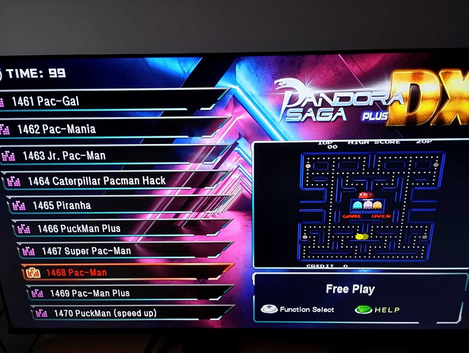 Consola de jogos retro - Arcade com mais de 24.000 jogos originais.