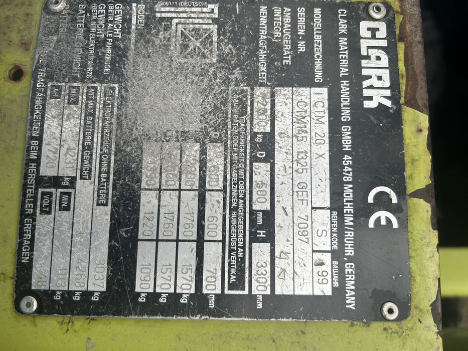 Clarc CTM 20X controler b1 48/660