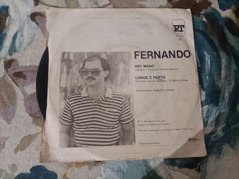 Disco vinil Fernando Correia Marques