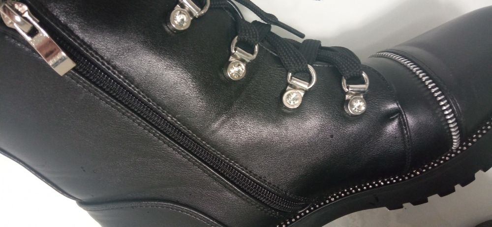 Buty damskie, trapery,  rozm. 40,czarne