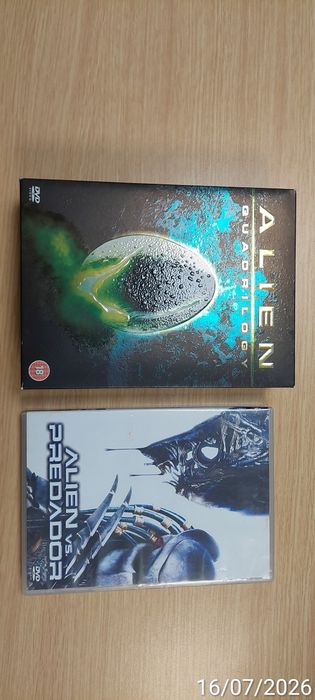 DVDS Sr.dos Aneis+Blade+Aliens+Star Wars