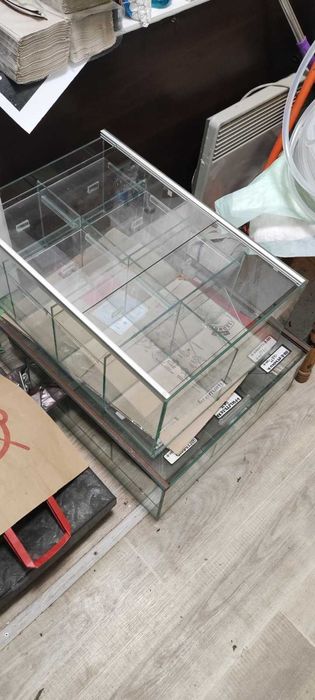 Скляні Куби під пивні снеки / стеклянные кубы, витрина/