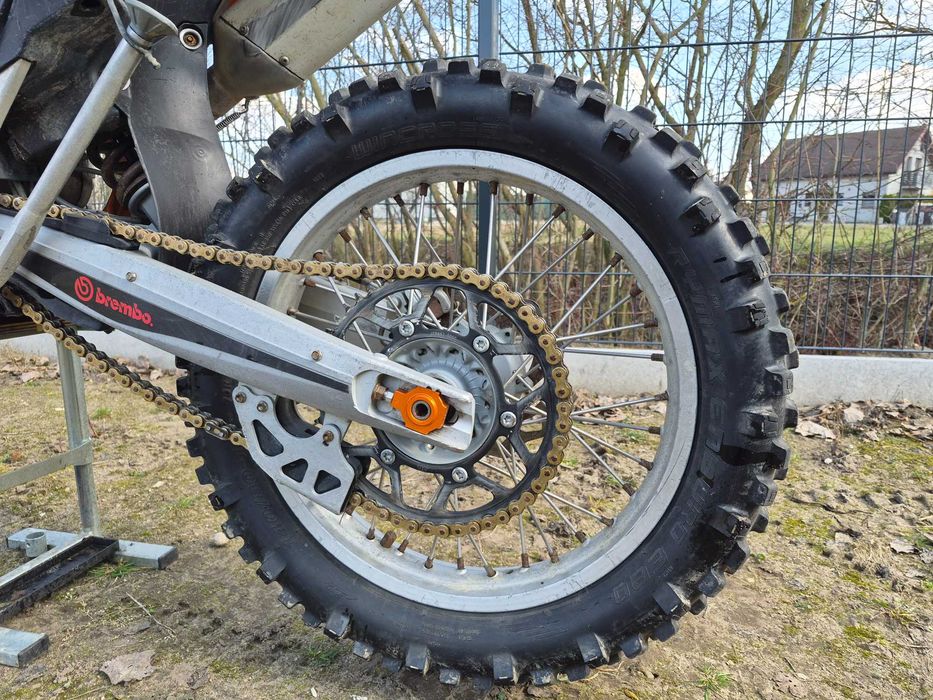 KTM EXC 400 RFS 2007r. MOUSSE i Wentylator SPAL ważny przegląd i OC Buk ...