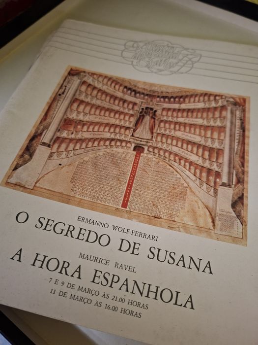 Libretos livros catálogos óperas no São Carlos