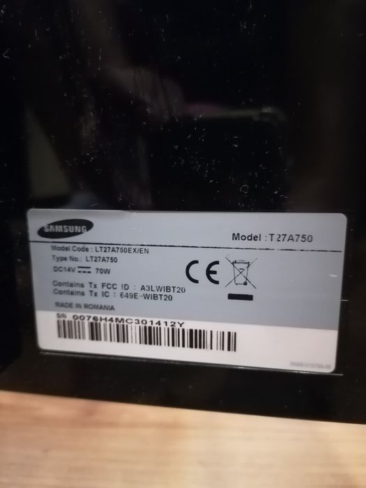 Monitor Samsung 27 cali.