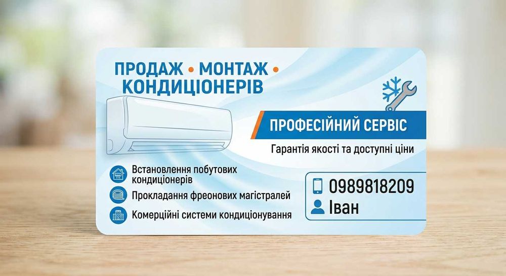 Професійний монтаж кондиціонерів та закладка магістралей