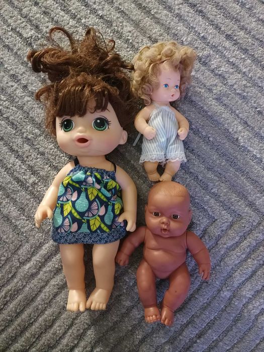 Lalka Baby Alive plus 2 laleczki gratis