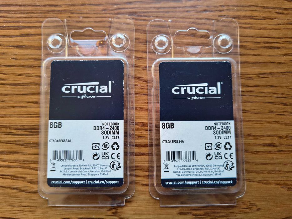 Pamięć RAM Crucial DDR4-2400 SODIMM 2x8GB 16GB CL17