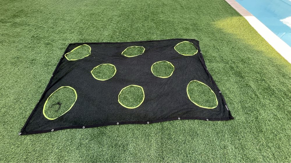 Rede precisao para baliza de futebol