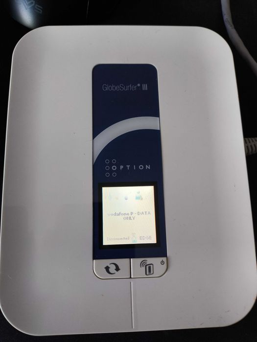 Option GlobeSurfer III 3G WiFi Router VPN Telefone Desbloqueado