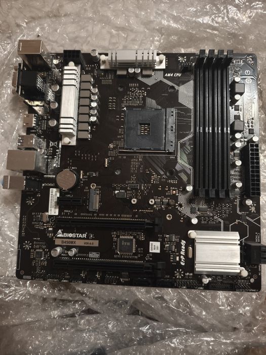 Материнська плата BIOSTAR B450MX