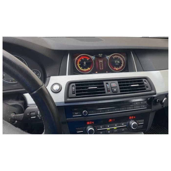 BMW Série 5 F10 F11 Rádio Android 14 10.25" CarPlay sem Fios