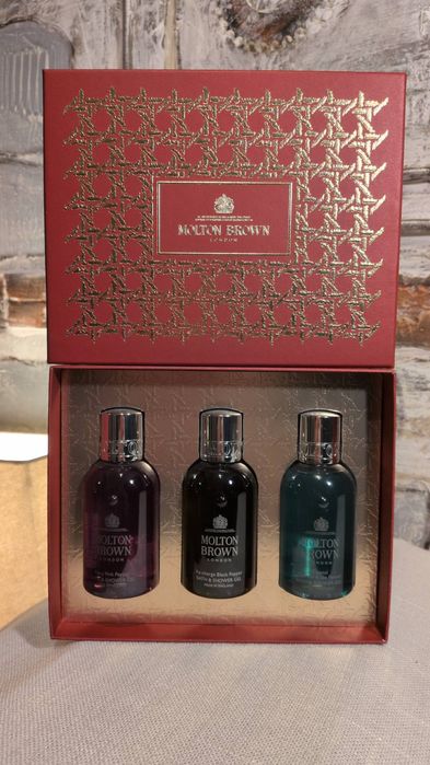 Подарунковий набір гелів для душу Molton Brown (3х100 мл)