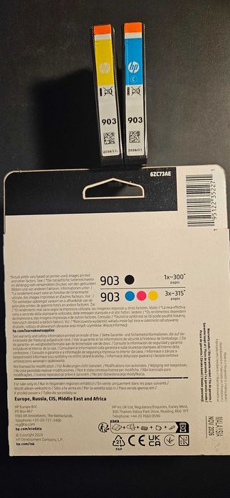 tinteiros HP 903 pack 4 + 2 extra