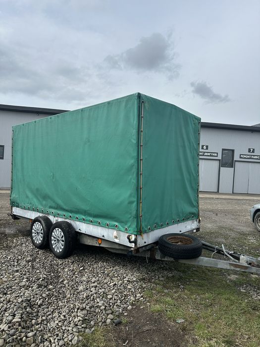 Причіп двох осний 2200$ з документами 4.0*1.9*2.1