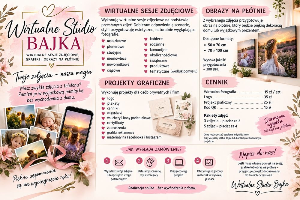 Logo voucher cennik wszystko dla firm