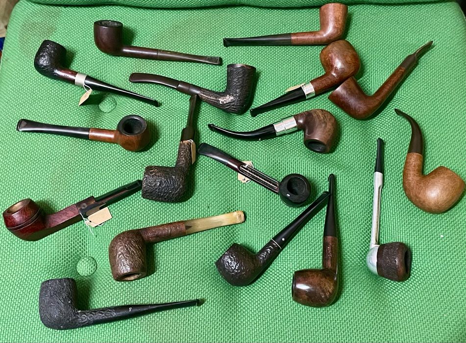 Cachimbos madeira antigos e vintage