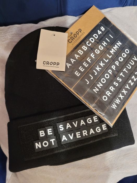 Czapka z personalizowanym napisem czarna lub szara Oryginalny prezent