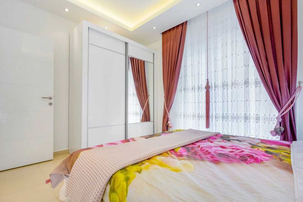 2-кімнатна квартира, Оба, Аланія, Туреччина