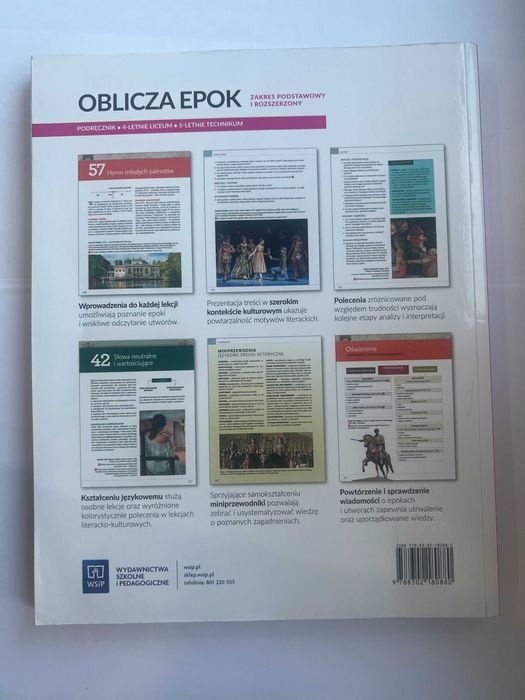 Oblicza epok 1.2 Podręcznik Zakres Podstawowy WSiP