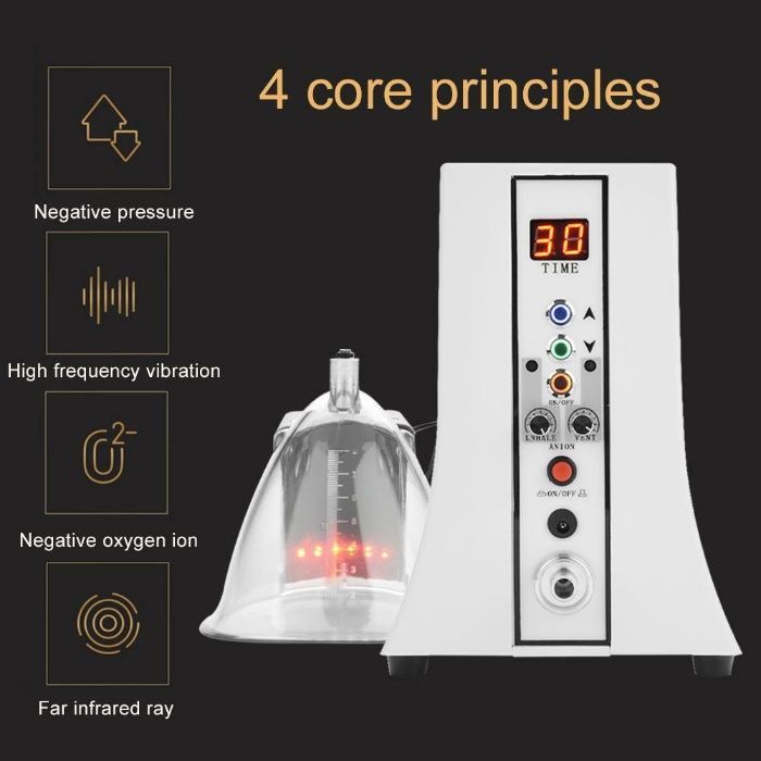 Maquina Vácuoterapia Pump Up Novo Modelo Infravermelhos