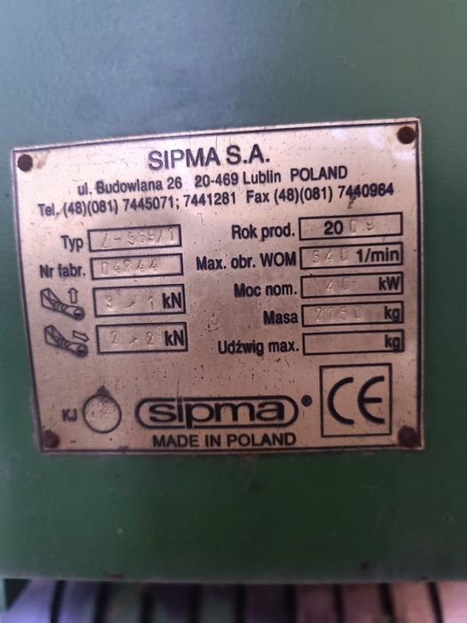 Prasa belująca Sipma Z-569/1 Farma 2