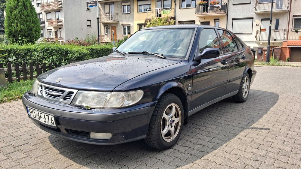 Saab 9-3 2001 klimatyzacja podgrzewane fotele 2.0 turbo benzyna 150KM
