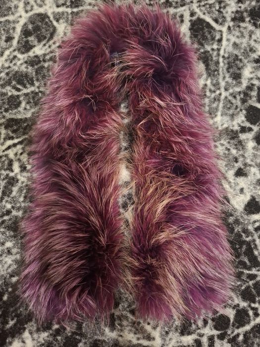 Комір єнот ,мех,хутро єнота