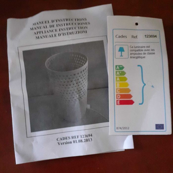 Candeeiro de cabeceira