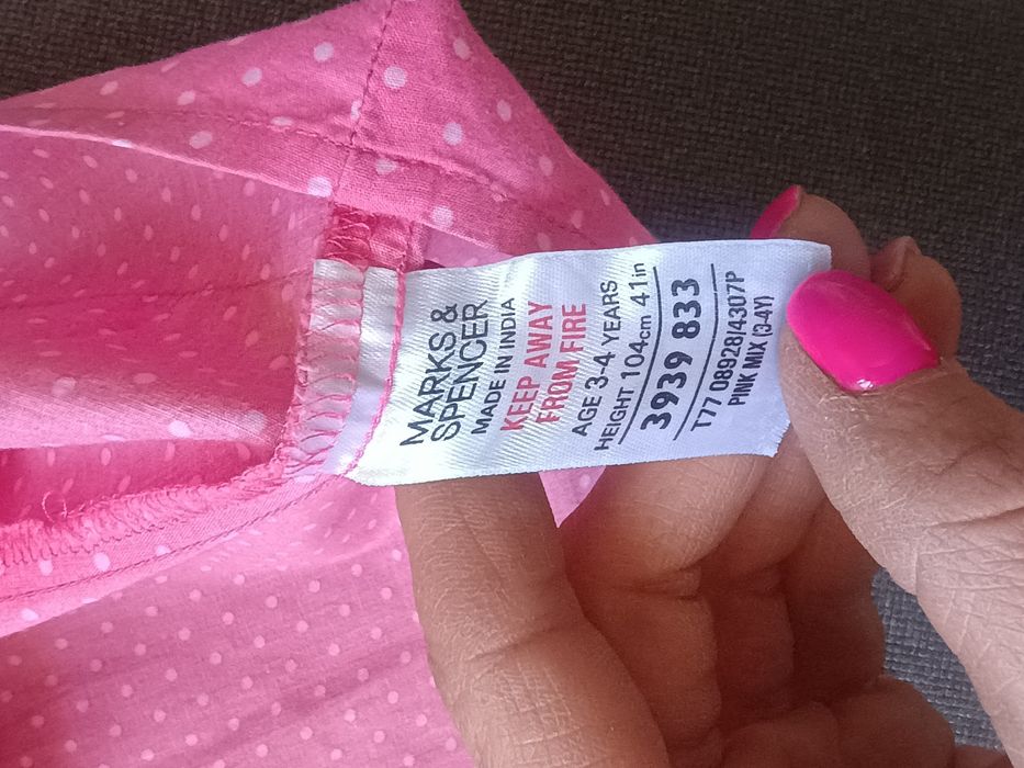 Bluzki bluzeczki dziewczęce letnie 104