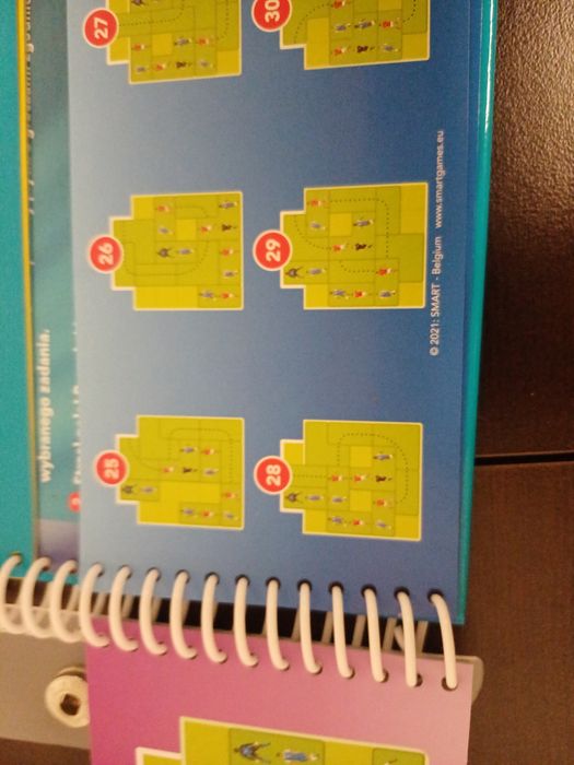Piłkarska magnetyczna gra logiczna Goool stan bdb+
