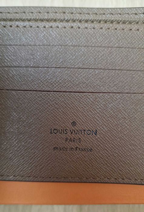 Carteira Louis Vuitton Castanha – Nova, com Logotipos