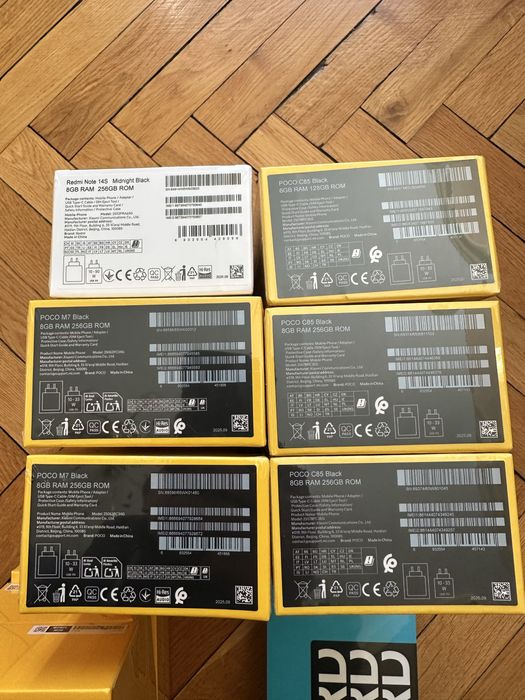 Мобільний телефон POCO M7 6/128GB Black смартфон ЧИТАТИ ОПИС!! Різні Є