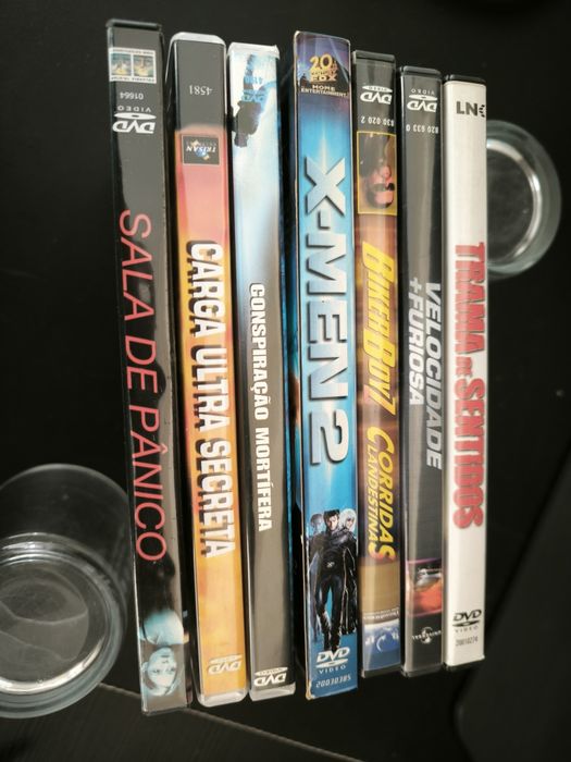 7 Filmes diversos em DVD