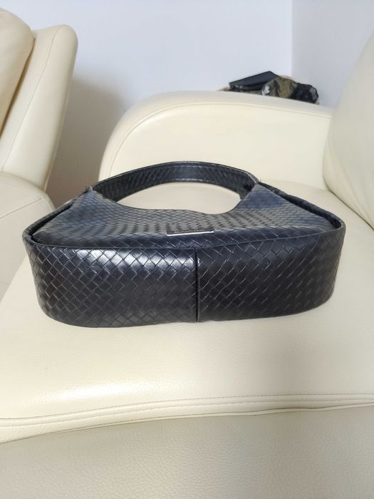 Czarna torebka massimo dutti bagietka