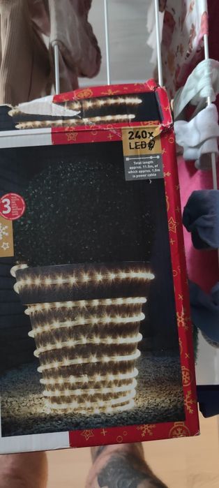 Lampki led rope .