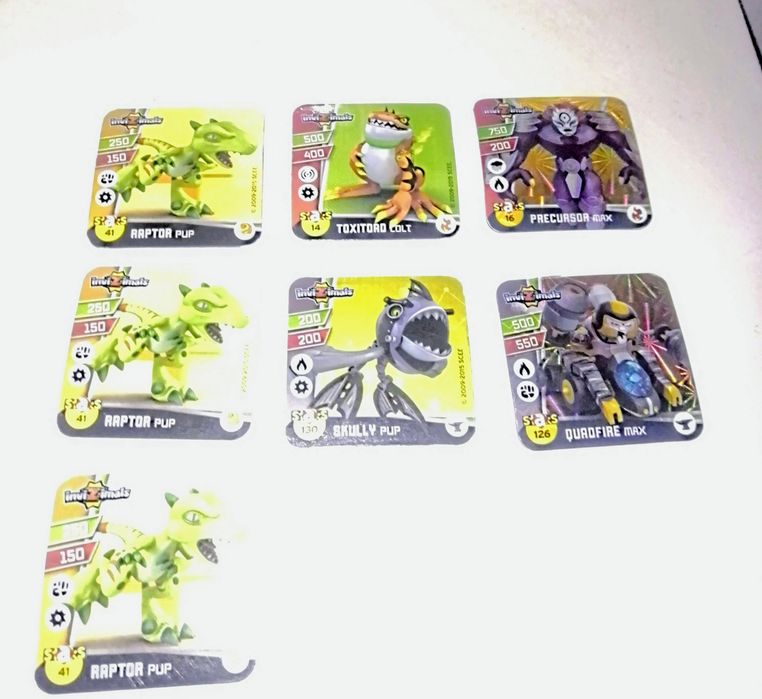Invizimals Magnets and Game Boards, Skylanders Sticker Book, and Abatons.64729877389058122